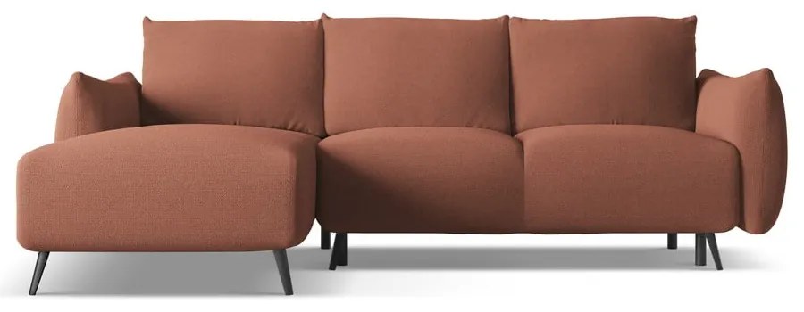 Розов ъглов диван (ляв ъгъл) Malie – Makamii