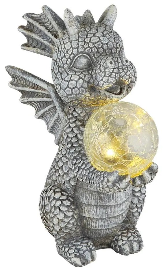 Globo 33888 - LED Соларен декорация LED/0,02W/3V IP44 дракон