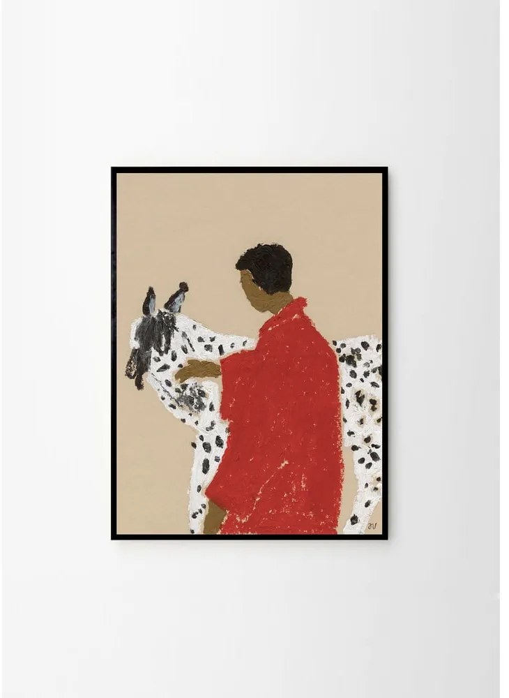 Постер 30x40 cm Spotted Horse – Isabelle Vandeplassche – The Poster Club
