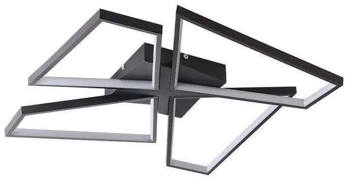 LED регулируемо таванно осветление LED/115W/230V 3000-6500K черно + DO