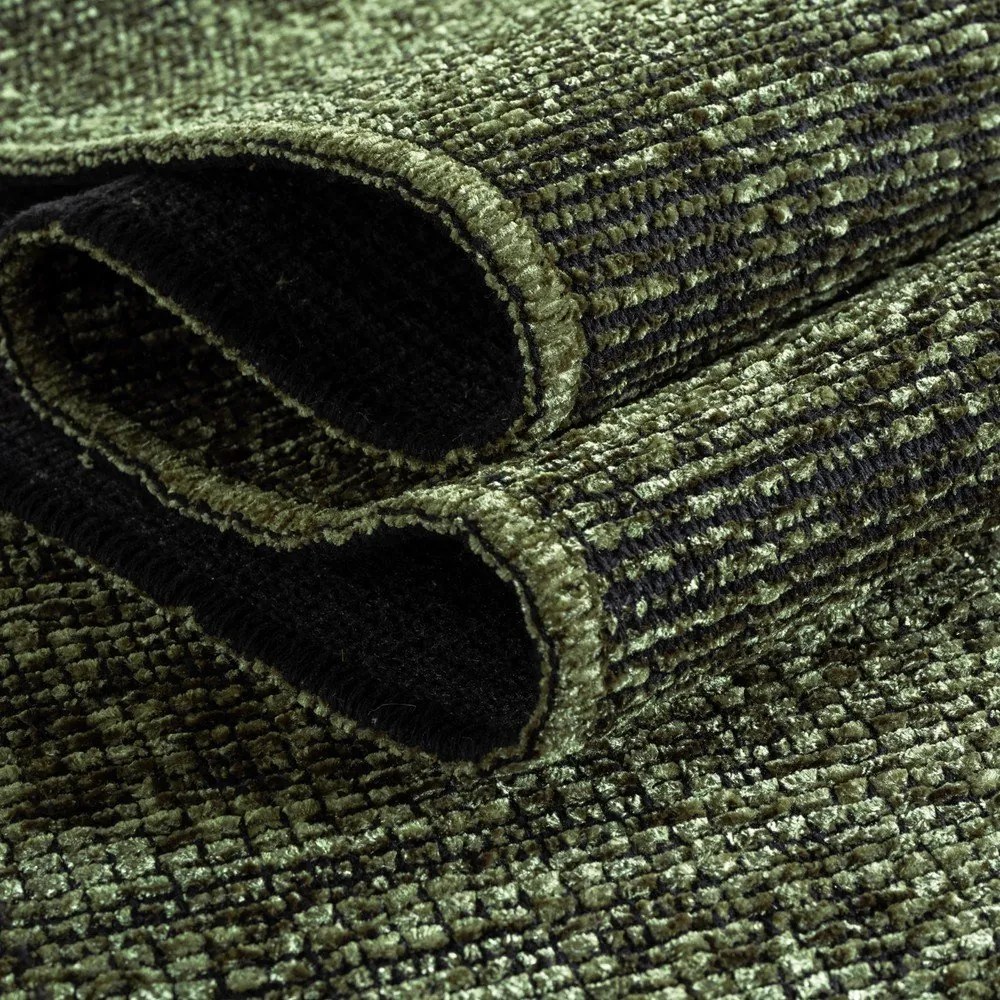 Зелен килим подходящ за пране 80x150 cm Space 1900 – Ayyildiz Carpets