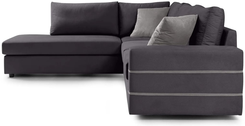 Ъглов диван Holmes-Gray-Left