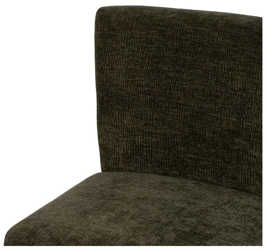 Зелено шенилово кресло – Ixia