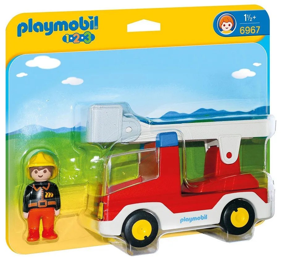 Playmobil - Пожарникарски камион със стълба