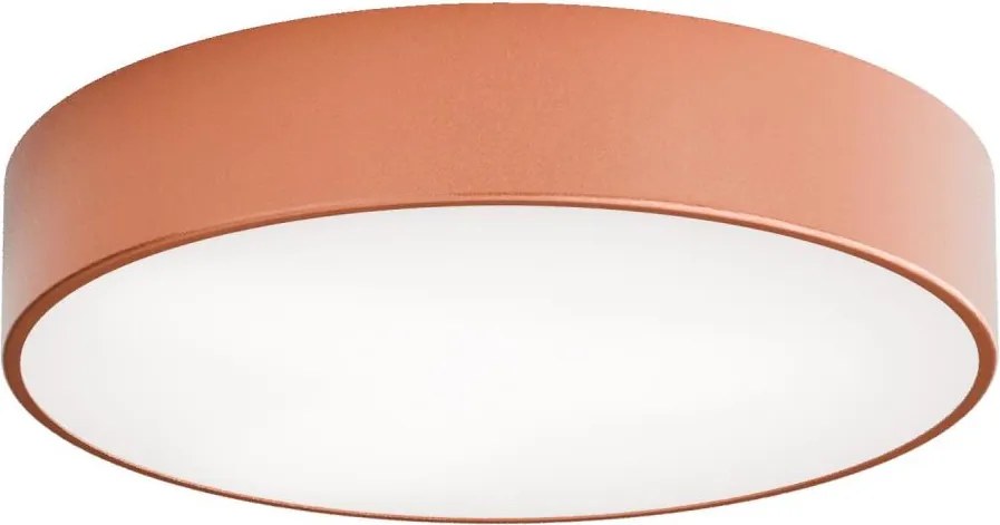 Плафон със сензор CLEO 3xE27/24W/230V Ø 40 см, меден