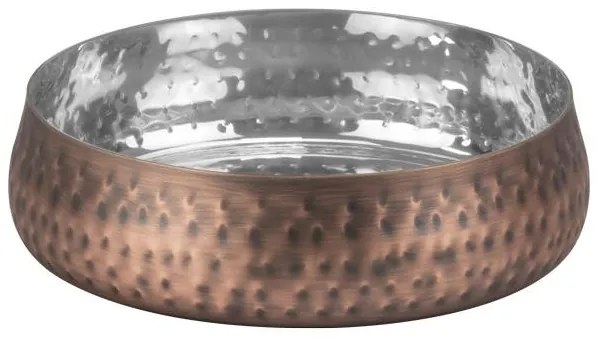 Horecano - Купа с релеф и медно покритие Ø13xh3.25cm 250ml ANTIQUE-RUSTIC-(SG-86121)