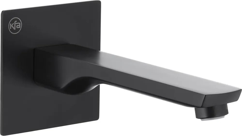 KFA Armatura 836-002-81 - Чучур за вграждане MOKAIT матов черен