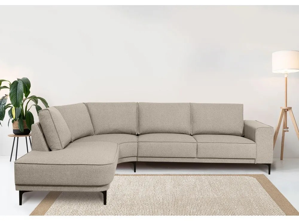 Бежов ъглов диван (ляв ъгъл) Copenhagen – Scandic