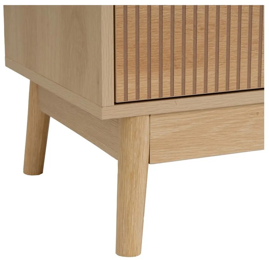 Библиотека в естествен цвят 80x120x40 cm Naroa – Casa Selección