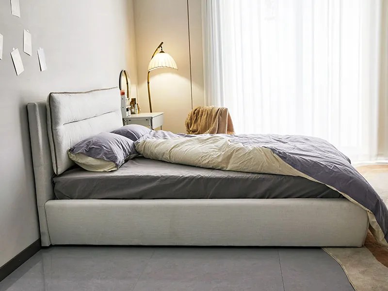 тапицирано легло CATANA XS 160 бяло