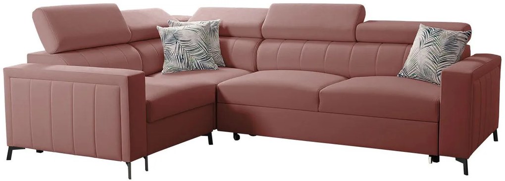 Ъглов диван Baltico II-Left-Roz