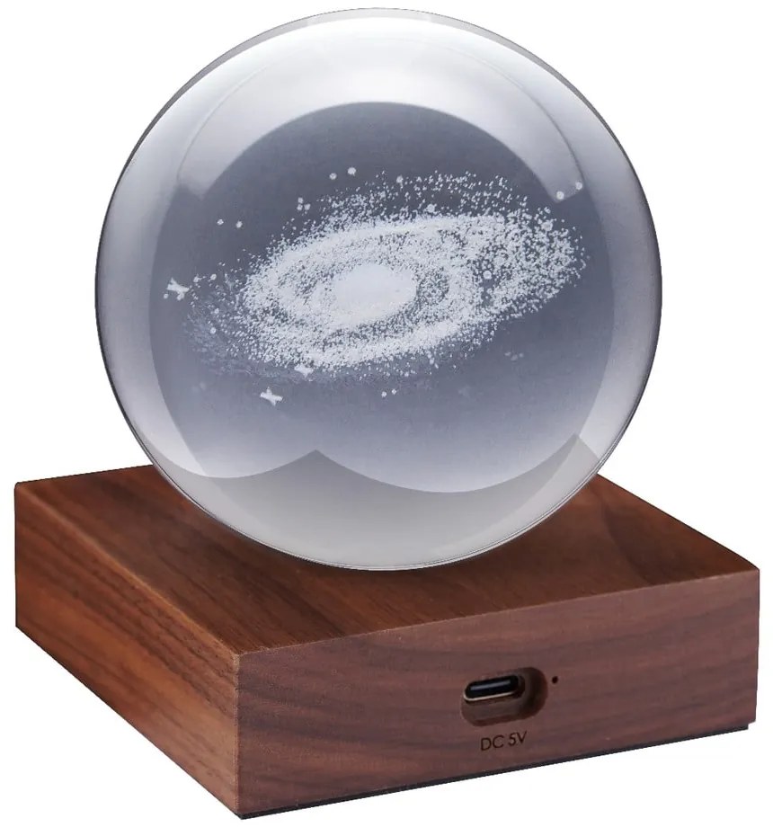 Тъмнокафява светлинна декорация с USB Amber – Gingko