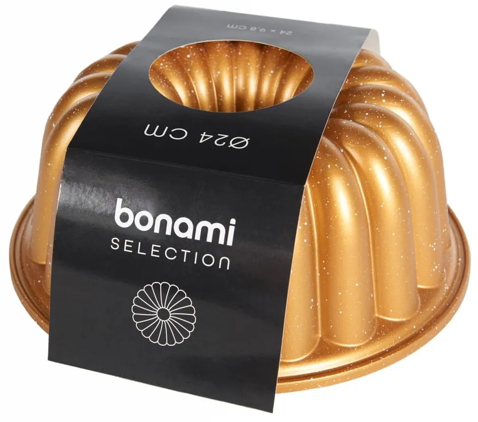 Форма за печене, изработена от лят алуминий в златист цвят Lotus - Bonami Selection