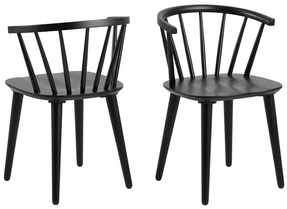 Трапезен стол RUBY 1 бр. черен