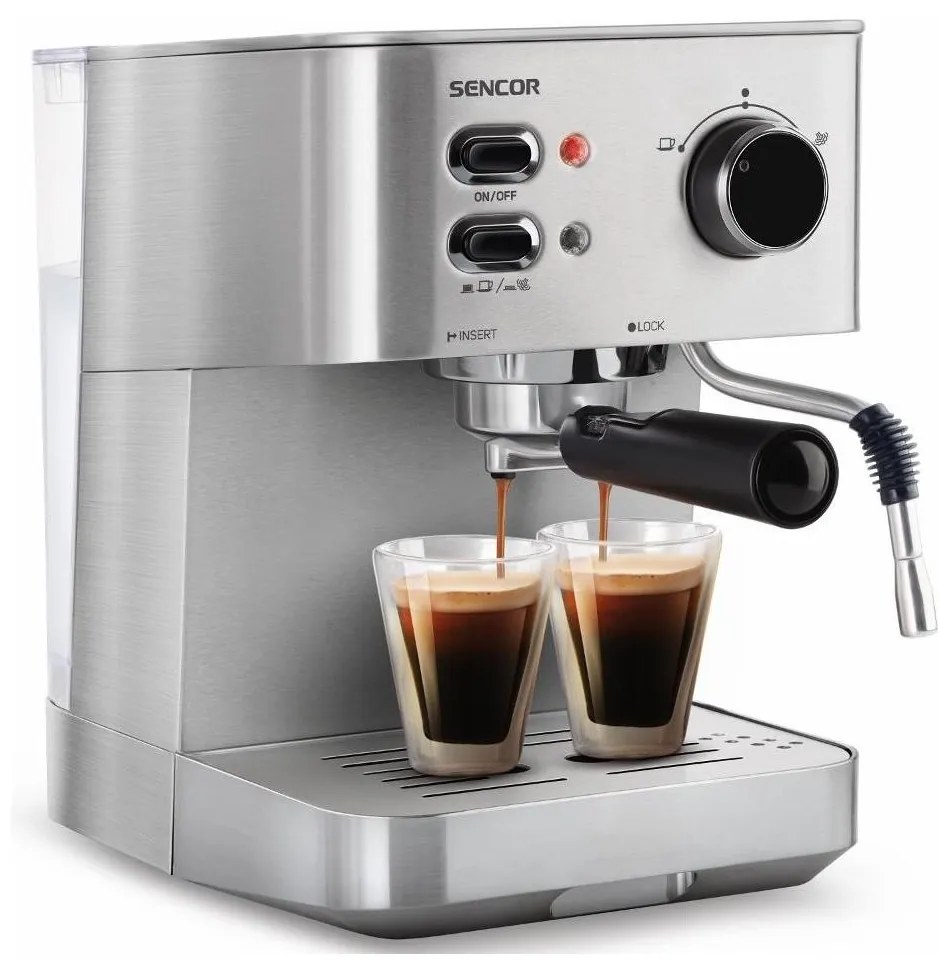 Sencor - Кафемашина с лост espresso/cappuccino 1050W/230V