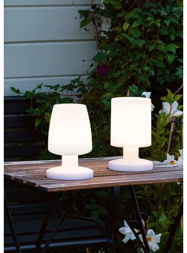 LED външно осветително тяло със соларен панел (височина 21 cm) Lora – Reality