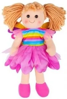 Bigjigs - Мека кукла Клоуи 30 см