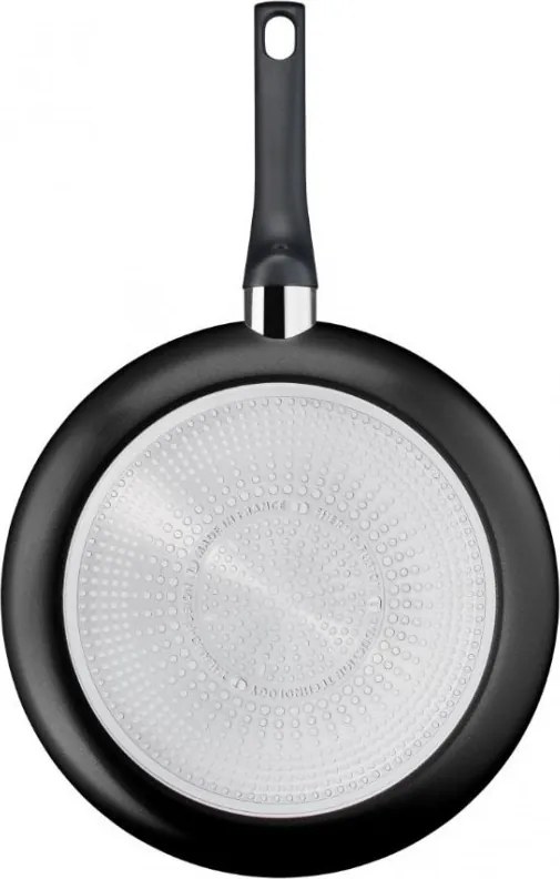 Тиган Tefal C2720453 Start&Cook, 24 см, Титаниево покритие, Thermo-signal, Thermo-Fusion, Индукция, Черен