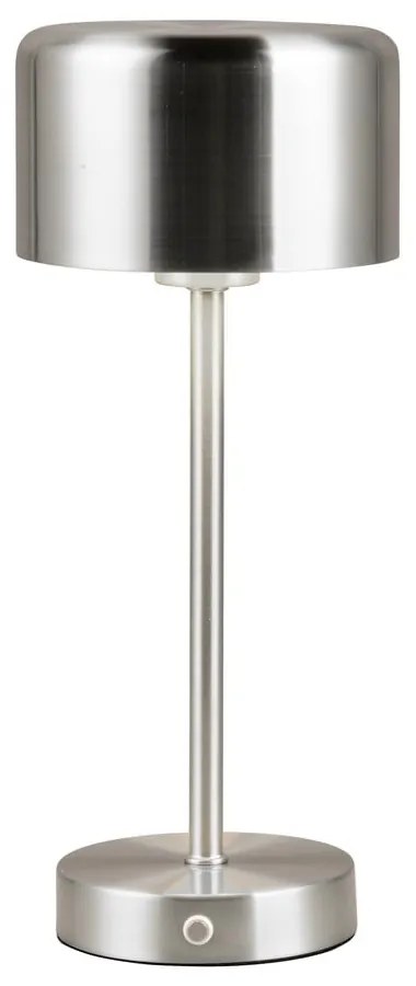 LED настолна лампа с възможност за димиране в сребристо (височина 30 cm) Jeff - Trio