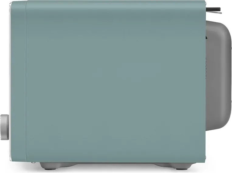 Комбинирана микровълнова фурна с горещ въздух SMEG Collezione MOC02EGMEU, 900W, 27 л, 25 програми, Плавно затваряне, Индивидуални настройки, Зелен