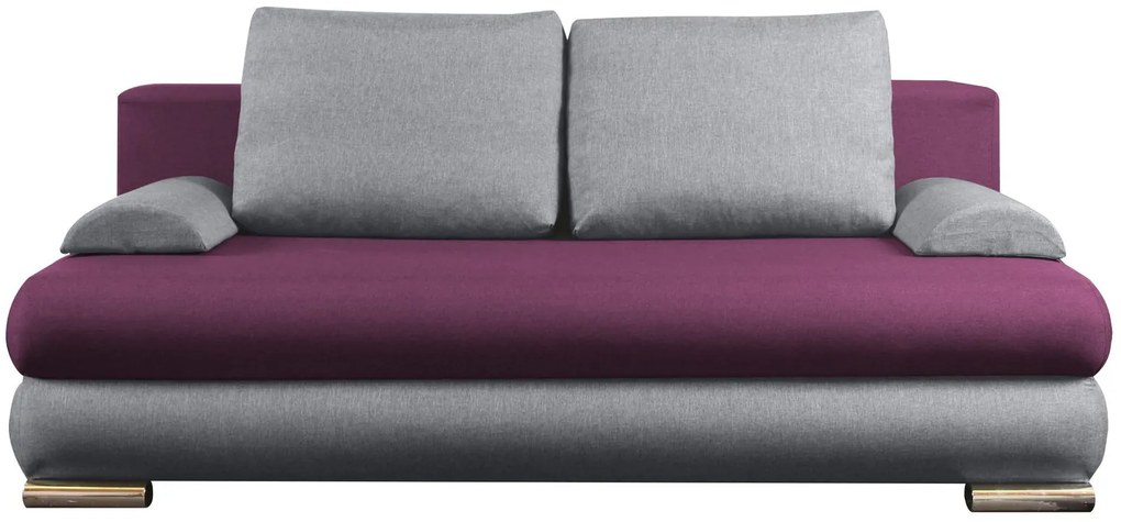 Диван-легло Рибод-Лилаво - Сиво