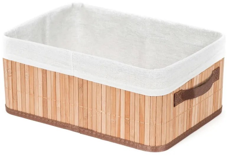 Кафява бамбукова кошница за съхранение Carossa - Compactor