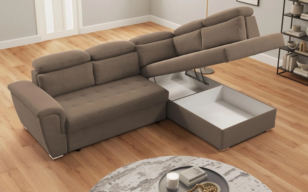 Разтегателен ъглов диван Флос