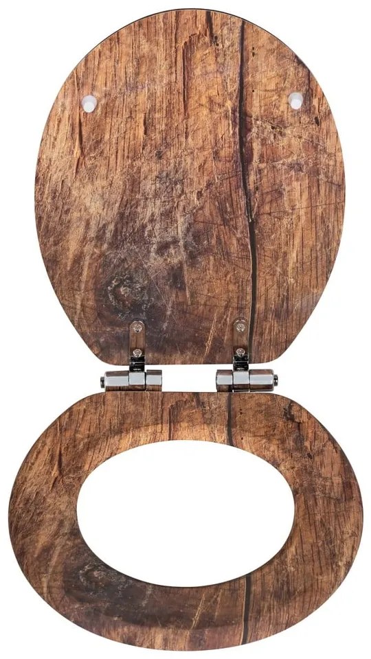 Тоалетна чиния с автоматично затваряне 37 x 43 см Rustic – Wenko