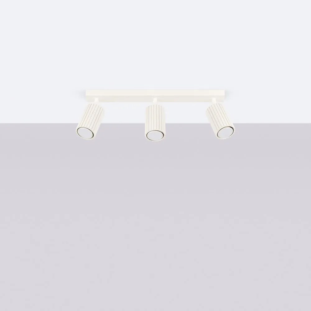 Кремав прожектор 6,5x45 cm Gleam – Sollux