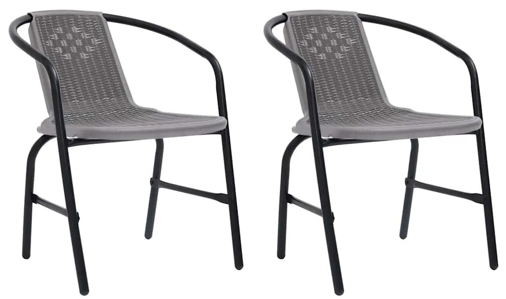 3212494 vidaXL Градински комплект с възглавници, 7 части, бежов полиратан