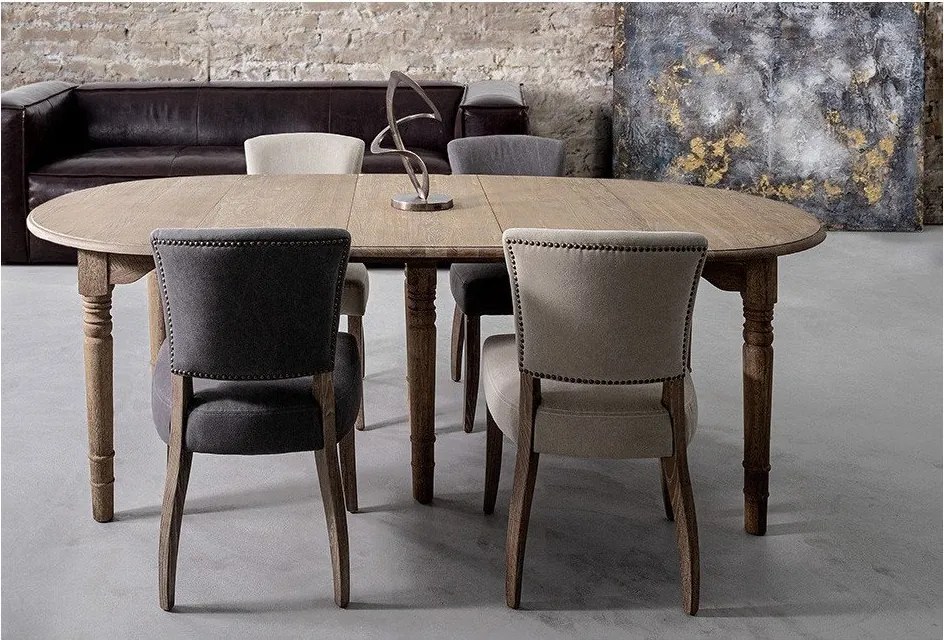 Бежов тапициран трапезен стол Maratriz – Bizzotto
