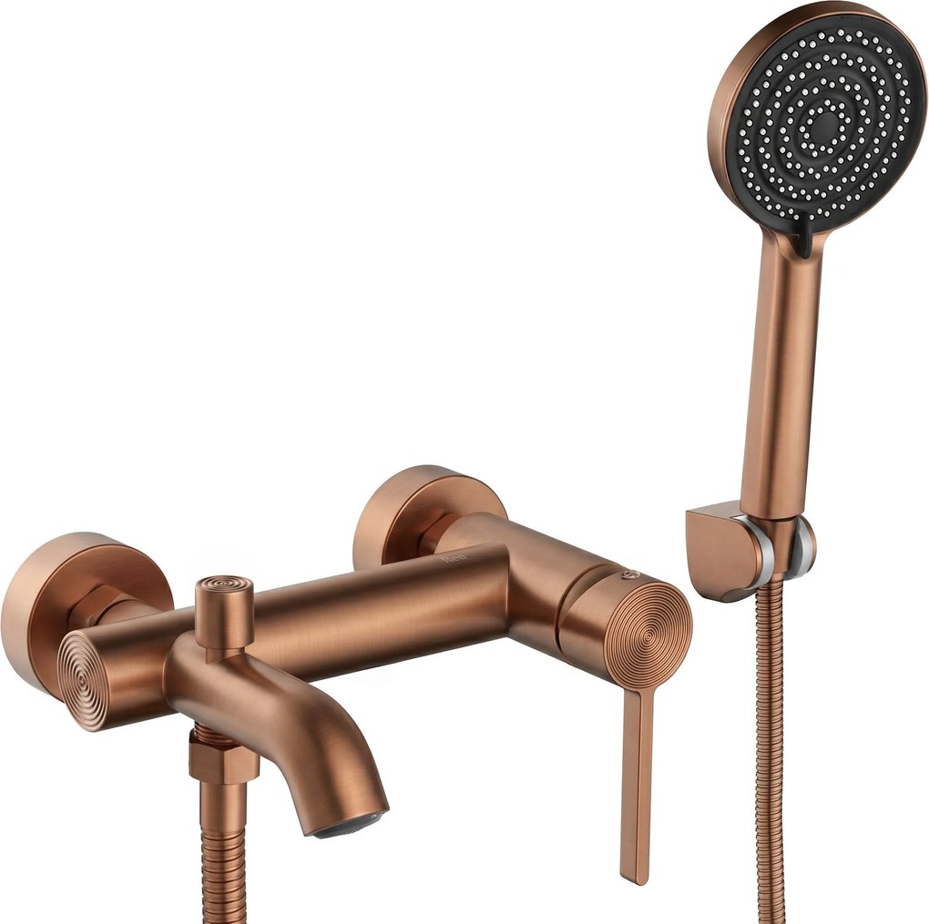 Смесител за вана Rea Foster Brush Copper