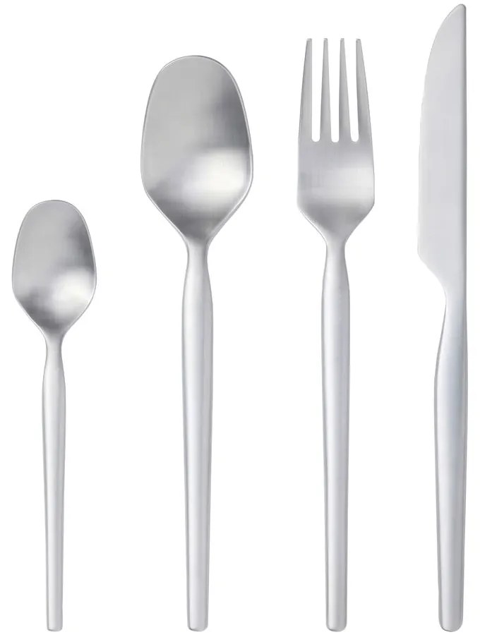 Прибори за хранене от неръждаема стомана в сребрист цвят 16 бр. Dorotea – Gense