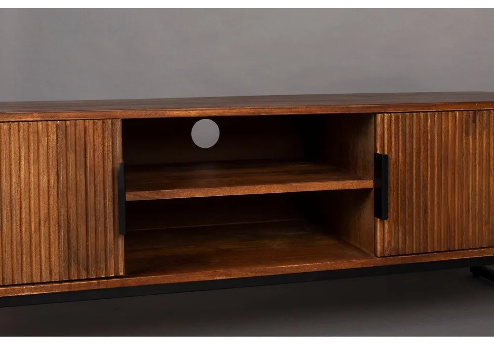 Кафява маса за телевизор Saroo - Dutchbone