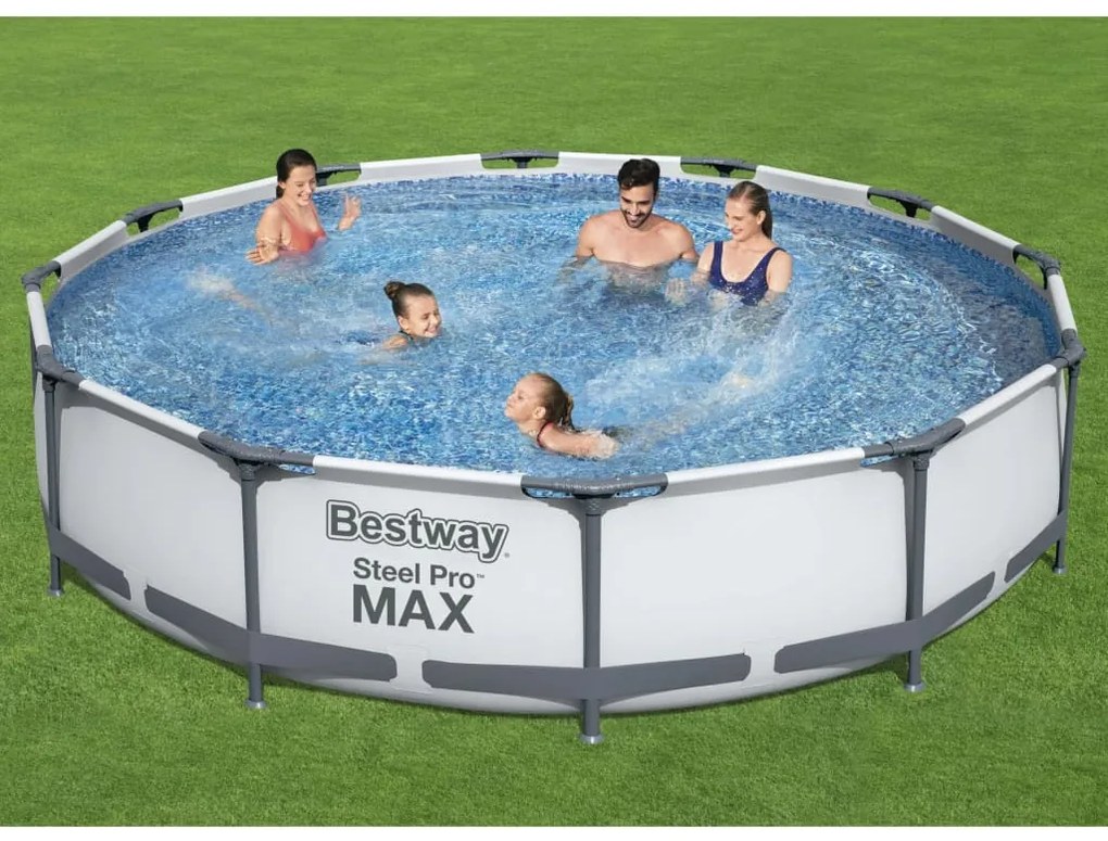 Bestway Steel Pro MAX Комплект плувен басейн 366x76 см