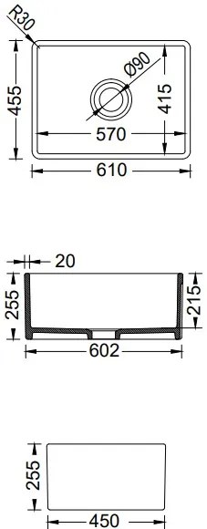 Мивка Bocchi Farmhouse 1137-Leuko - Mat