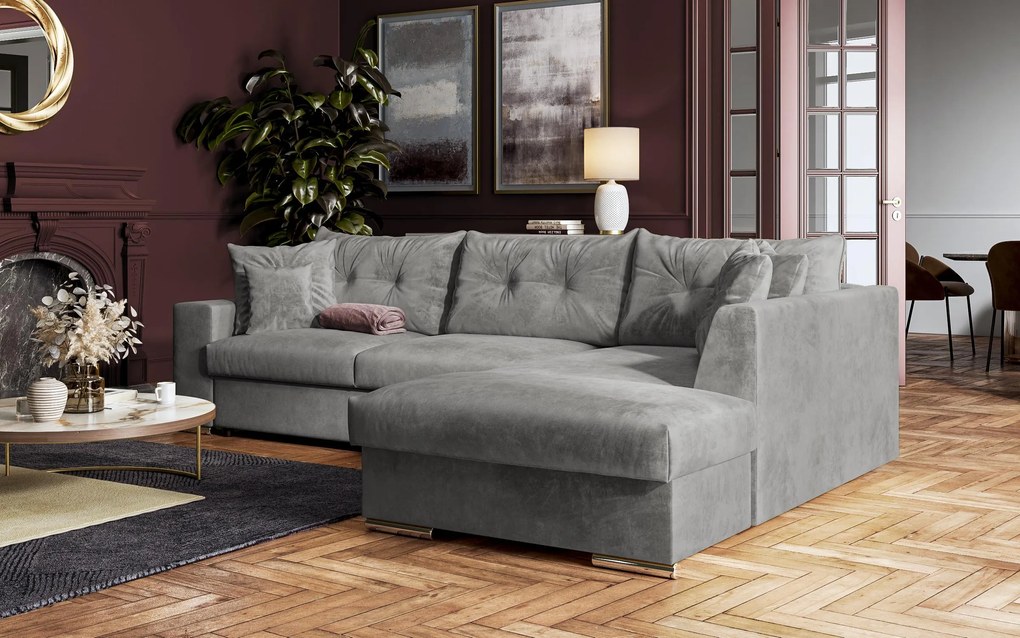 Разтегателен ъглов диван Рим