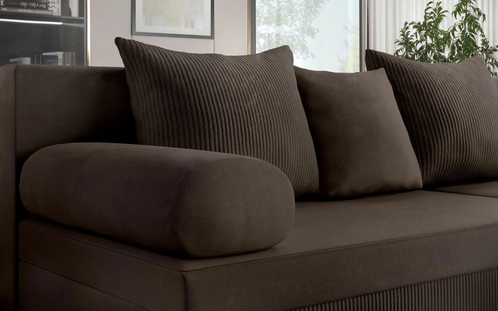 Разтегателен ъглов диван Делано S