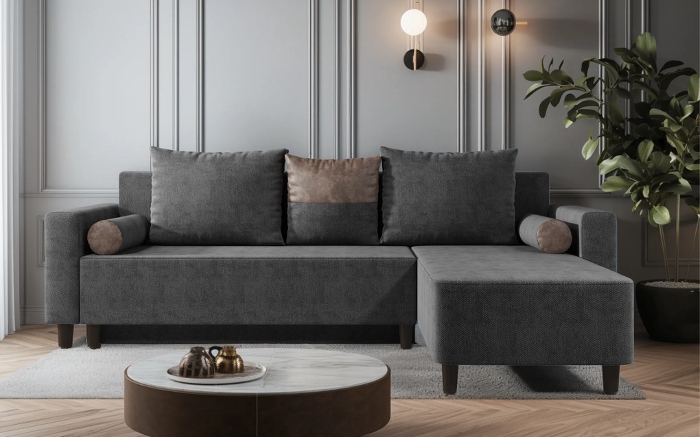 Разтегателен ъглов диван Ореон