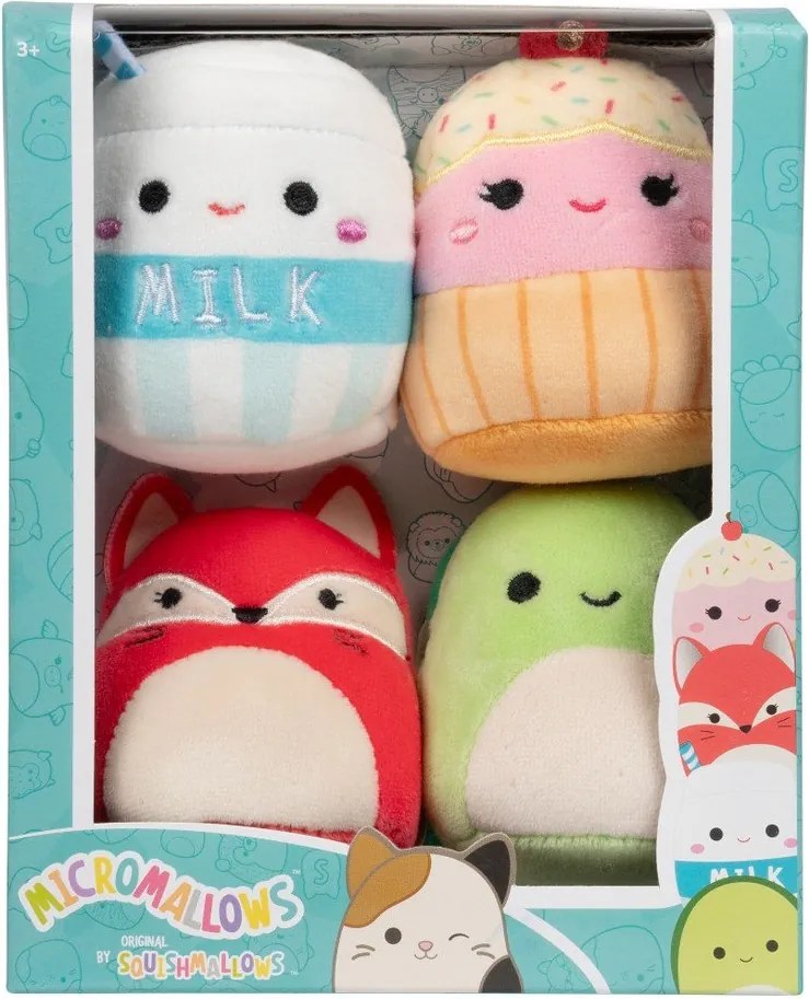 Плюшени играчки 4 бр. Micromallows 4Pack – SQUISHMALLOWS
