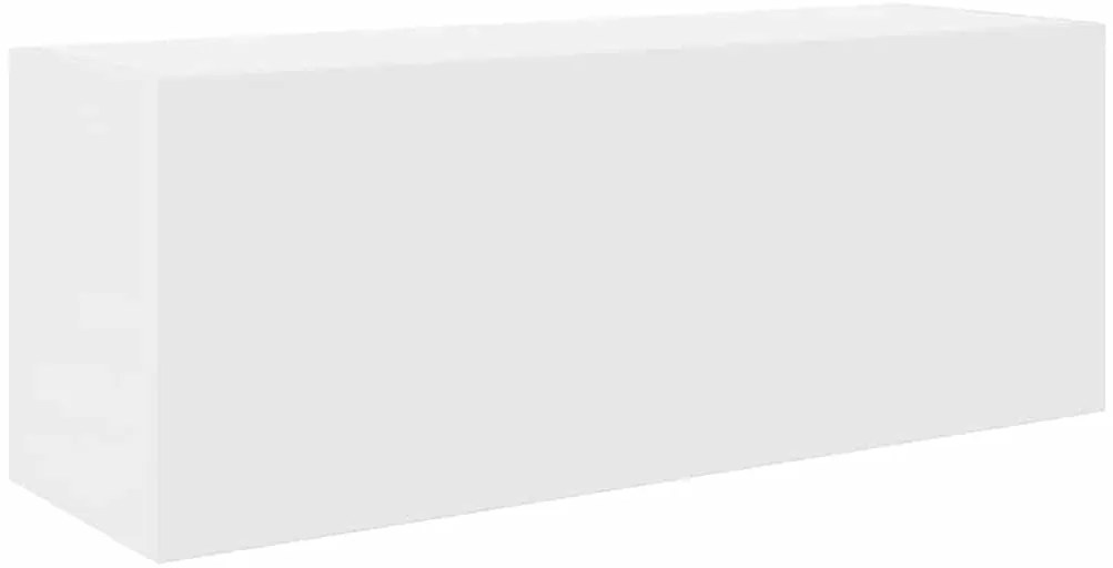 860076 vidaXL Стенен шкаф за баня, бял, 80x25x30 см, инженерно дърво
