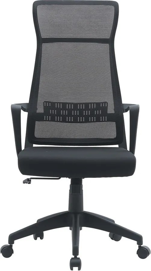 Черен тапициран офис стол Hoboken – Yes Everyday