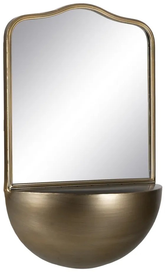 Стенно огледало с рафт 37x40 cm – Ixia