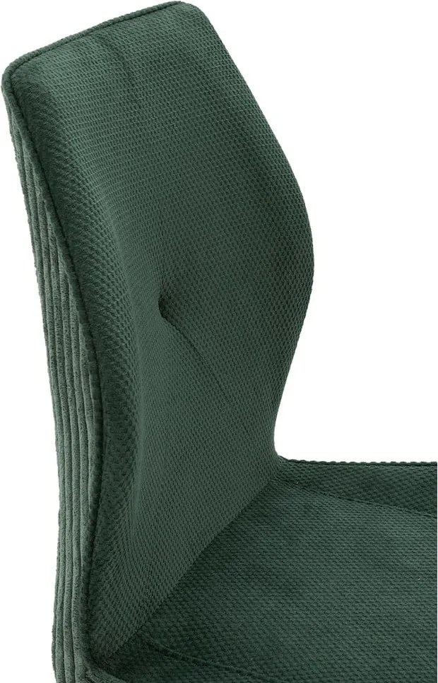 Зелени велурени трапезни столове в комплект 2 бр. Adaya – Marckeric