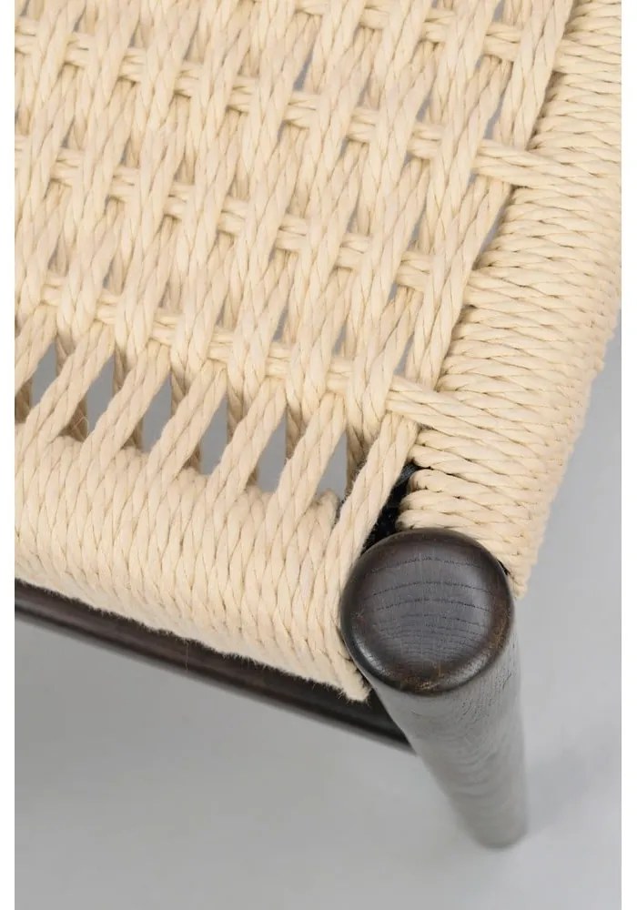 Трапезни столове в комплект от 2 бр. естествени/тъмнокафяви Harlan – Rowico