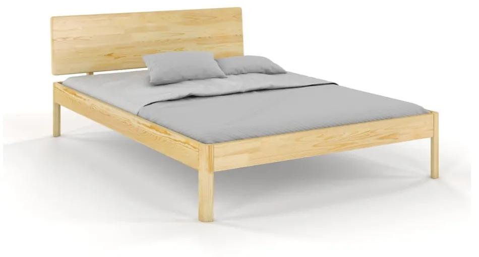 Легло от борова дървесина 90x200 см в естествен цвят Ammer - Skandica