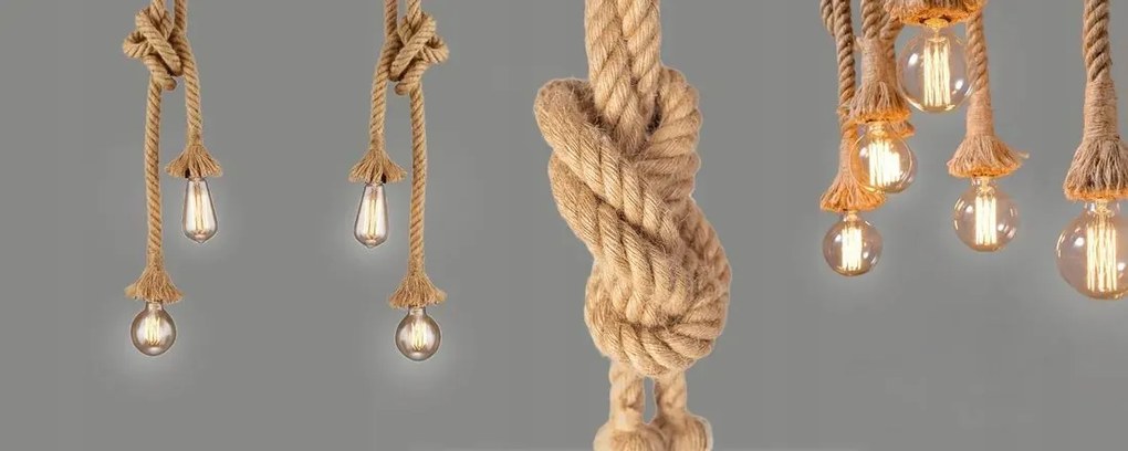 Лампа Spider Rope 8