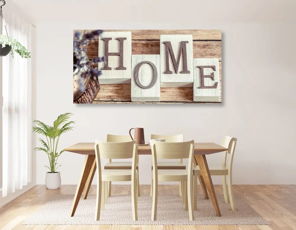 Картина на платно – Буквички Home