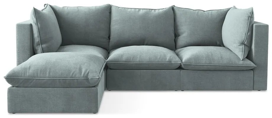 Син ъглов диван (ляв ъгъл) Manao – Makamii