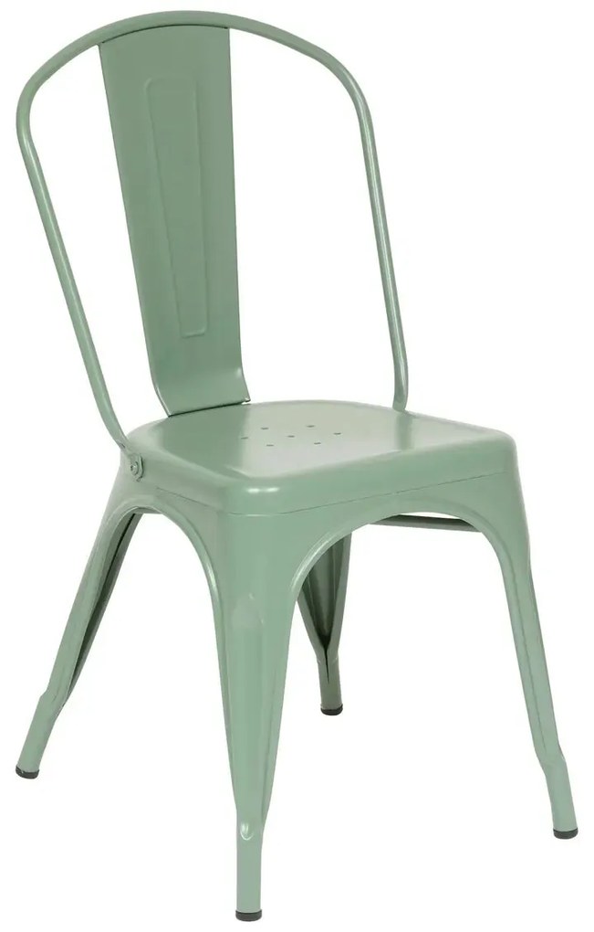 Трапезен стол atmosphera Niko, Метал - Зелен